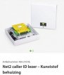 Net2 caller ID lezer kunststofbehuizing