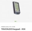 Touchlock codeklavier K50 Touchlock codeklavier K50