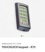 Touchlock codeklavier K75 Touchlock codeklavier K75
